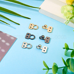 15 комплект двухцветных литейных крючков и петель DIY-TA0012-27