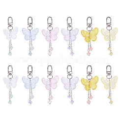 Бабочка акриловый кулон украшение&nbsp;HJEW-TAC0056