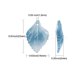 100шт подвеска из окрашенного стекла для выпечки&nbsp;DGLA-CJ0001-01