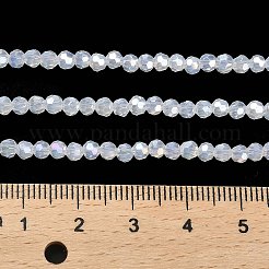 Soportes de cuentas de vidrio de imitación de jade&nbsp;EGLA-A035-J3mm-B06