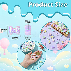 Непрозрачные акриловые бусины&nbsp;OACR-CJC0009-09