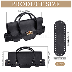 1шт. сумка из искусственной кожи и комплект из дна сумки&nbsp;AJEW-CL0001-61A