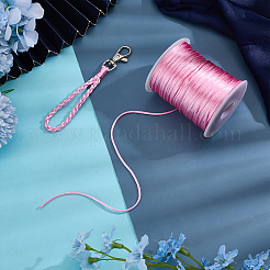 Cordons ronds en polyester et fil pour macramé&nbsp;OCOR-WH0105-038D