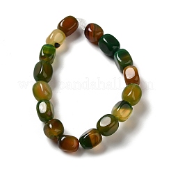 Filo di perline di agata naturale&nbsp;G-H295-A01-10