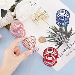 6 шт. 3 цвета 2 размера держатель для блендера из нержавеющей стали для макияжа MRMJ-CA0001-03