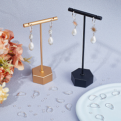 40шт 2 стиля латунные серьги с рычагом DIY-CN0002-85S