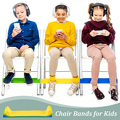 12 шт. 3-х цветные упаковочные ленты из термопластичного эластомера для упаковки&nbsp;AJEW-GA0007-16