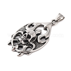 Большие подвески из хирургической нержавеющей стали 316 STAS-Z073-26AS