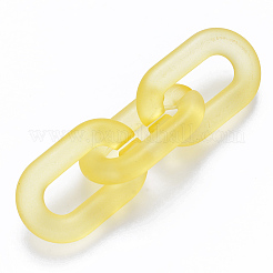 Transparentem Acryl Verknüpfung Ringe&nbsp;LS-OACR-S036-006A-K10