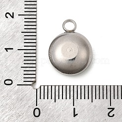 Подвески из нержавеющей стали 304 с тематикой камней по знаку зодиака (февраль).&nbsp;STAS-G082-17P-02