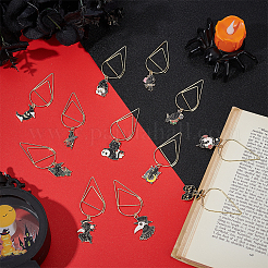 Железные скрепки в готическом стиле AJEW-AR00005