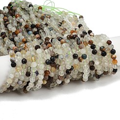 Природные пренит нитей бисера G-RM2025425-A06-6mm