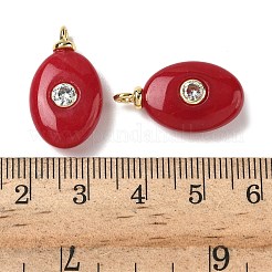 Gefärbt natürliche weiße Jade Anhänger&nbsp;G-H328-07G-A03