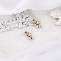 1 пара сережек-гвоздиков из сплава&nbsp;EJEW-LP0012-07