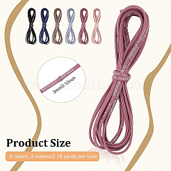 6 прядь 6-х цветных нейлоновых эластичных шнуров EC-BC0001-42