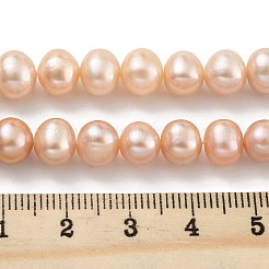 Нити из натурального культивированного пресноводного жемчуга PEAR-C003-18B