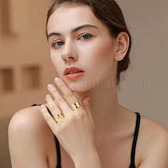 Набор для изготовления подвесок-открытого кольца своими руками на весеннюю тематику DIY-UN0004-61