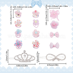 2 шт. 2 стиля заколки для волос из сплава&nbsp;PHAR-DR0001-01