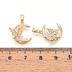 Латунные микро проложить кубического циркония подвески&nbsp;KK-N257-33G