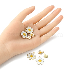 8шт 4 стиля сплава эмалевые подвески&nbsp;ENAM-YW0003-11