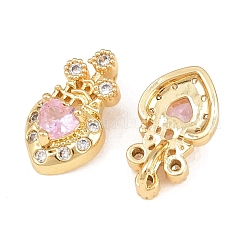 Латунные микро проложить кубического циркония подвески&nbsp;KK-H262-02G