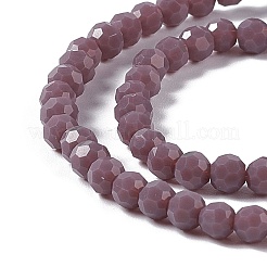 Граненые(32 грань) нити стеклянных бусин EGLA-J042-36A-08