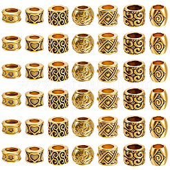 70 шт. 7 стиля сплава европейских бусин&nbsp;FIND-PA0001-18