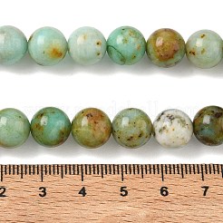 Natürliche afrikanische türkis (jasper) perlen stränge&nbsp;GG-CBA6BAC-A01-10mm