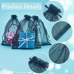 50 шт. большие мешочки из органзы OP-SP0001-03C-02