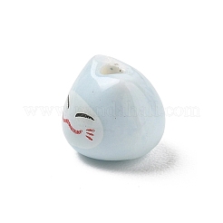 Cuentas de porcelana hechas a mano impresos&nbsp;PR-CBA83CE-05