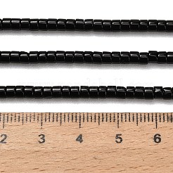 Природные обсидиана бисер нитей&nbsp;G-P608-A03-01