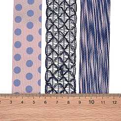 Ruban polyester 9 yards 3 styles&nbsp;SRIB-A014-F01