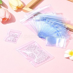 60 шт. 6 стиля прямоугольные ПВХ пакеты с застежкой-молнией OPP-FS0001-17