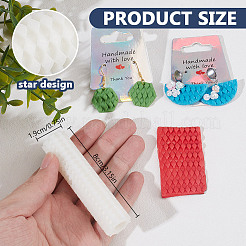 Strukturwalze für Polymer-Ton&nbsp;DIY-WH0010-47A