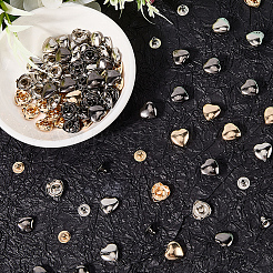 120 пакетик 3-х цветных железных полутрубчатых заклепочных шпилек&nbsp;FIND-GF0008-27B