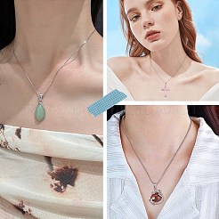 500 шт. защелкивающиеся дужки из нержавеющей стали 304 STAS-SP0001-72