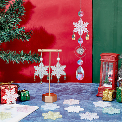 32 шт. 8-цветные акриловые звенья для люстры OACR-SC0001-55