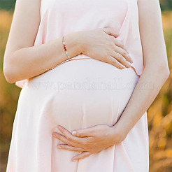 Регулируемые браслеты-слайдеры из натурального розового кварца FS-WG14B1D-01