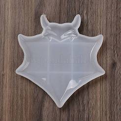 Halloween-Thema DIY Cup Mat Statue Silikonformen&nbsp;DIY-F143-02C