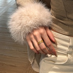 Лист 925 из стерлингового серебра с микропаве из кубических цирконий для женщин RJEW-F180-08G