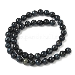 Нити из натурального тигрового глаза класса B&nbsp;LS-G-F591-18-8mm-03