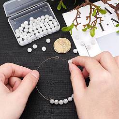 Бусины из натурального радужного лунного камня G-AR0001-75