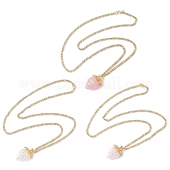 3 шт. ожерелья с подвеской из акриловых страз NJEW-JN05442