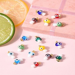 16шт 8 цвета подвески ручной работы лэмпворк LAMP-FS0001-47