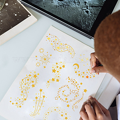 Самоклеящийся трафарет для шелкографии DIY-WH0338-305