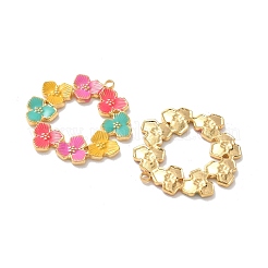 Подвески из нержавеющей стали 304 с эмалью&nbsp;LS-STAS-H483-27B-G