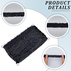 Отделка блестками из полиэстера&nbsp;OCOR-WH20012-79B