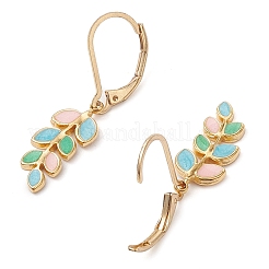 Серьги-гвоздики с эмалированным креплением из нержавеющей стали 304 EJEW-JE06261