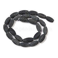 Естественные выветрившиеся агатовые бусины&nbsp;G-K261-08A