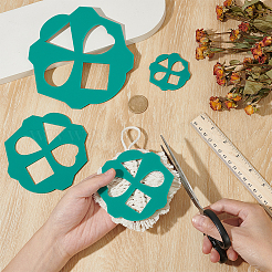 1 набор шаблонов для резки акрилового макраме DIY-BC0014-26C